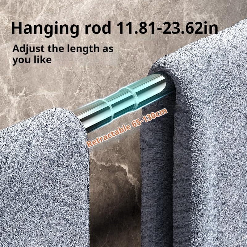 ⏰Limited-Time 49% Off - Christmas Special 🎄Stainless Steel Suction Cup Towel Rack