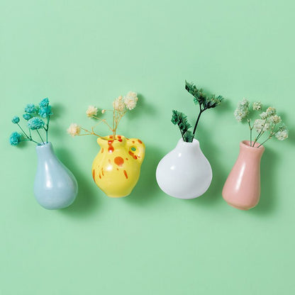 🌸Small items = big home joy!🏺Mini Vase Magnets for Fridge