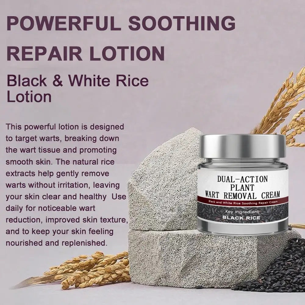 Virexo™ Black Rice Skin Repair Essence Cream (Removes warts and skin growths, improves keratin buildup and seborrheic dermatitis, follicular keratosis, age spots, and bruising)