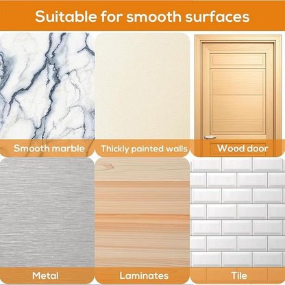 ⏰Final 3 Hours: Each One Only $1.5⚡No-Drill Screw Stickers Strong Adhesive No-Nail No Drilling Required Adhesive Wall Hooks