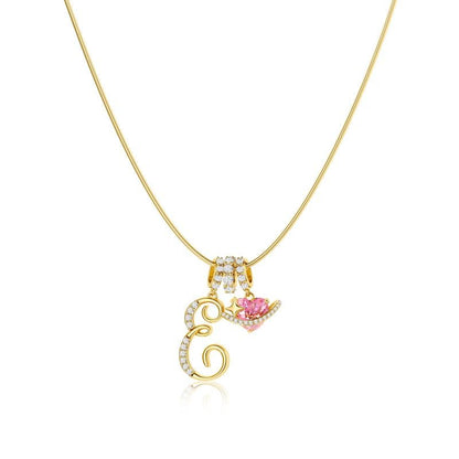 🎁14K Gold/Silver Plated 3-Layering Initial A-Z Letter Pendant Necklaces