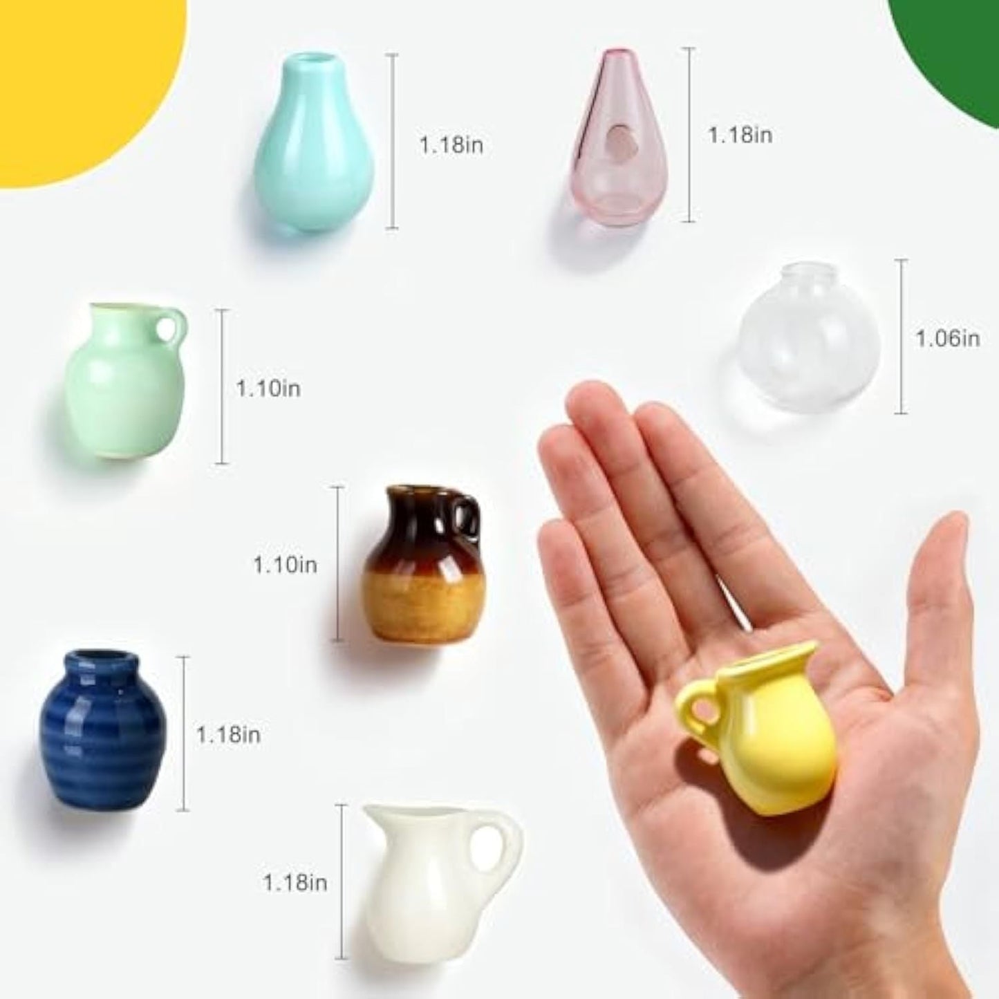 🌸Small items = big home joy!🏺Mini Vase Magnets for Fridge