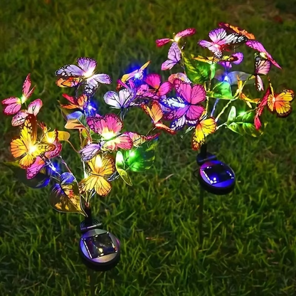 🦋Solar Outdoor Flower Lights💐