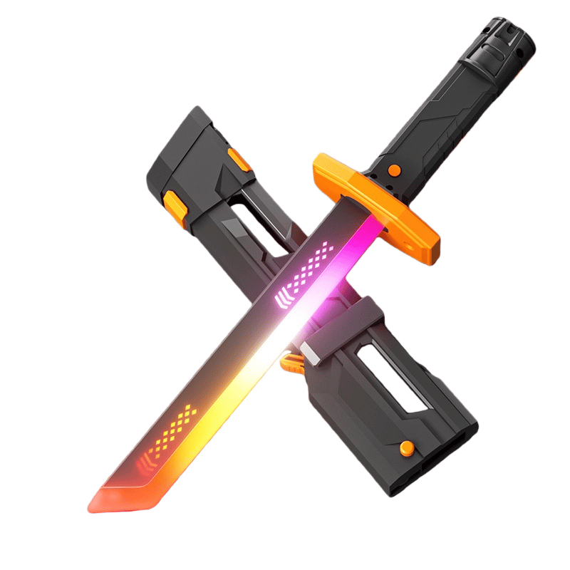 Lightsaber 7 Color Glowing Spark Sword