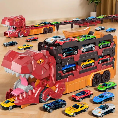🎄2025 Christmas Surprise Offer Save 60% 🔥 3-in-1 Transforming Dinosaur Truck Toy