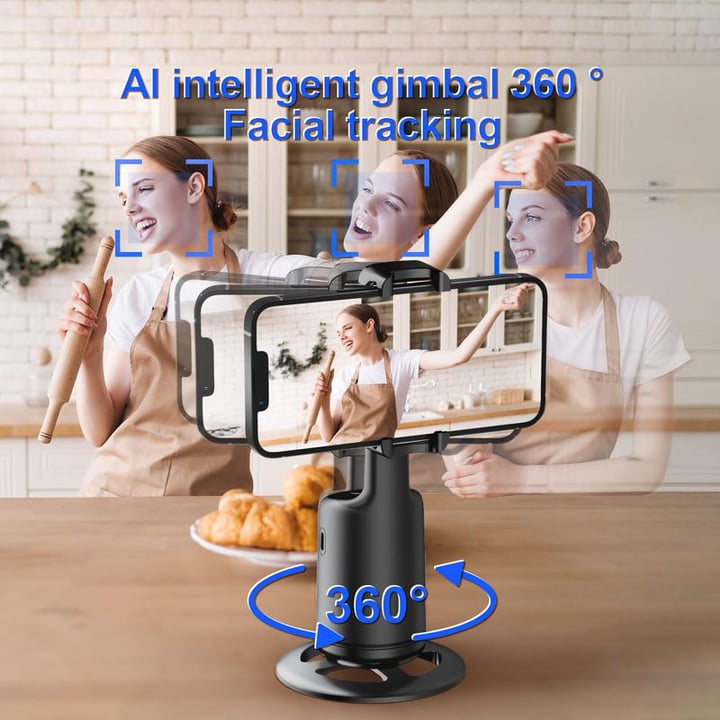 🔥Last Day Promotion 49% OFF🔥 - Smart AI Facial Recognition Phone Tripod🤳