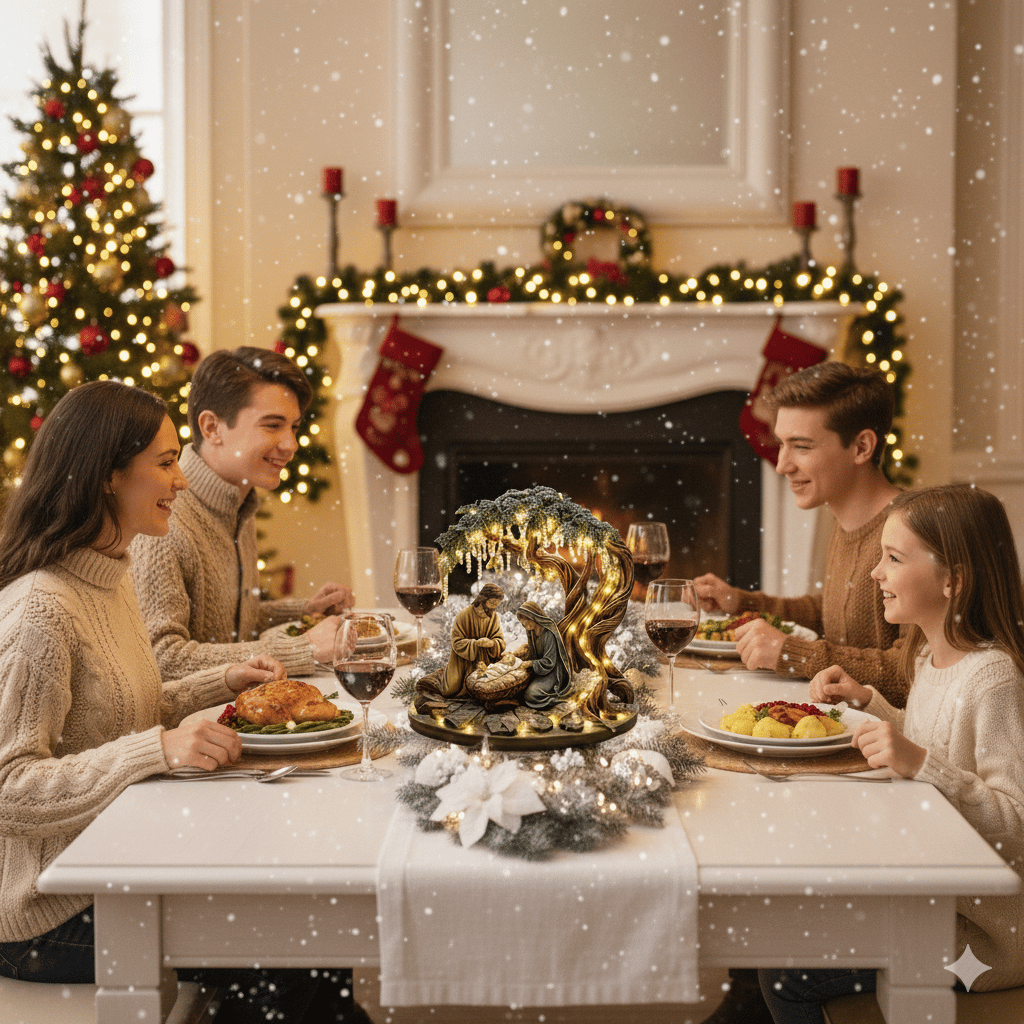 🎄🎁Christmas Nativity Scene Decorative Figurine