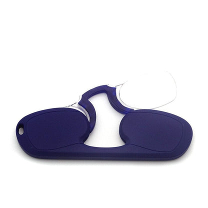 👓New Year Discount🔥Portable Mini Nose Clip Reading Glasses Pinch Nose Reading Glasses