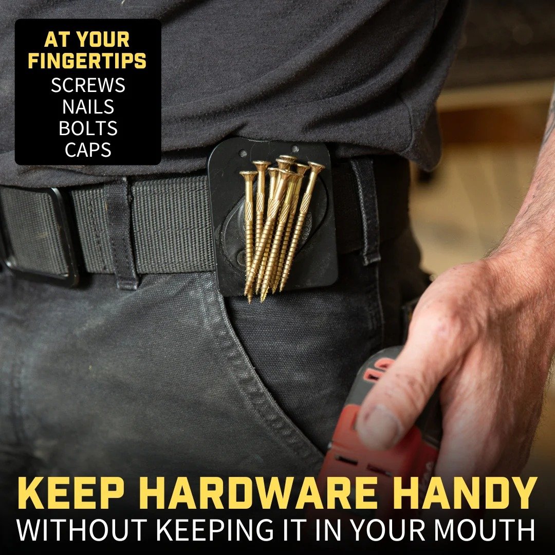 🧲Buy 2 Get 60% Off🔥2-Pack Magnetic Tool & Hardware Holder – Built for Hands-Free Efficiency