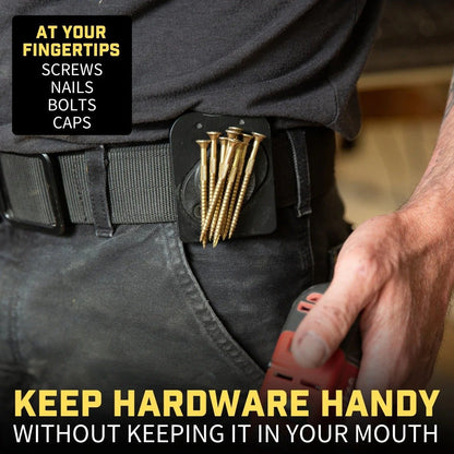 🧲Buy 2 Get 60% Off🔥2-Pack Magnetic Tool & Hardware Holder – Built for Hands-Free Efficiency
