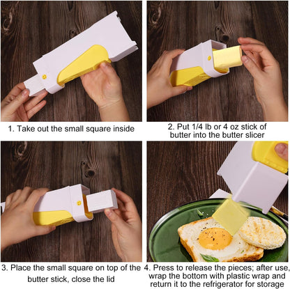 🧈 Transform Your Buttering Game ✨ Stick Butter Cutter - For Perfect, Mess-Free Slices Every Time!
