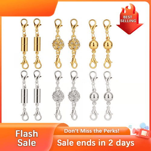 Only $18.99 Last Day Promotion!🔥 Magnetic Necklace Clasps and Closures