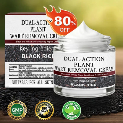 Virexo™ Black Rice Skin Repair Essence Cream (Removes warts and skin growths, improves keratin buildup and seborrheic dermatitis, follicular keratosis, age spots, and bruising)