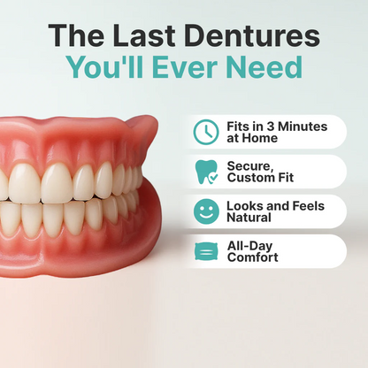 🌎Ends Today: 70% OFF! ⏰Gyrana™ Medical Full Denture with Strong Suction