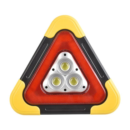 🔥For Your Safty🔥3-IN-1 Solar Emergency Triangle Warning Light at the Roadside