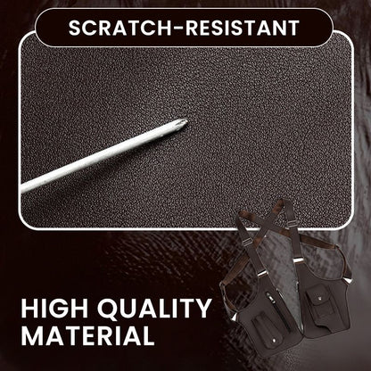 🎒 Premium Leather Underarm Shoulder Bag for Men & Women Anti-theft Hidden Storage