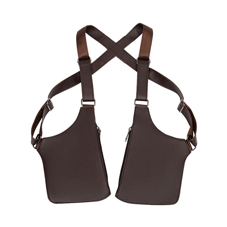 🎒 Premium Leather Underarm Shoulder Bag for Men & Women Anti-theft Hidden Storage