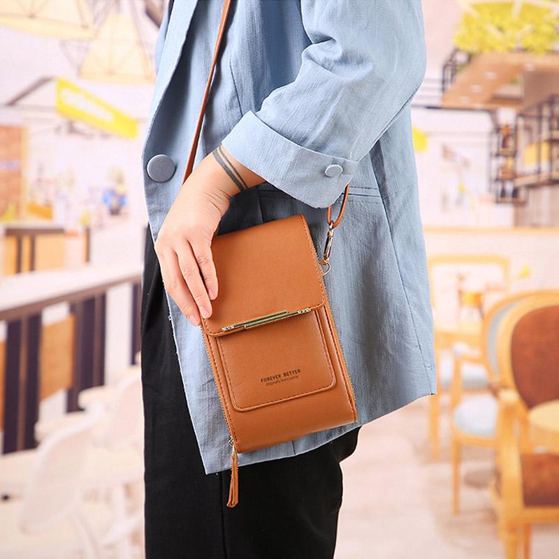 ✨️2026 SPECIAL OFFER - 50% OFF👜 📱Women's Touch Screen Messenger Bag – Smart Phone Charging, Anti-Theft & Water-Resistant