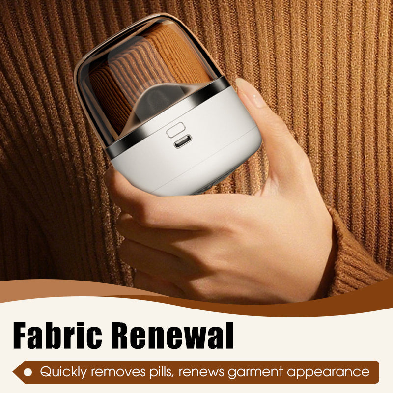 🧶 Portable Rechargeable Fabric Shaver - 3-Speed Settings with LED Light for Sweaters & Upholstery Care 🔋✨
