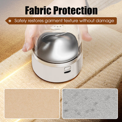 🧶 Portable Rechargeable Fabric Shaver - 3-Speed Settings with LED Light for Sweaters & Upholstery Care 🔋✨