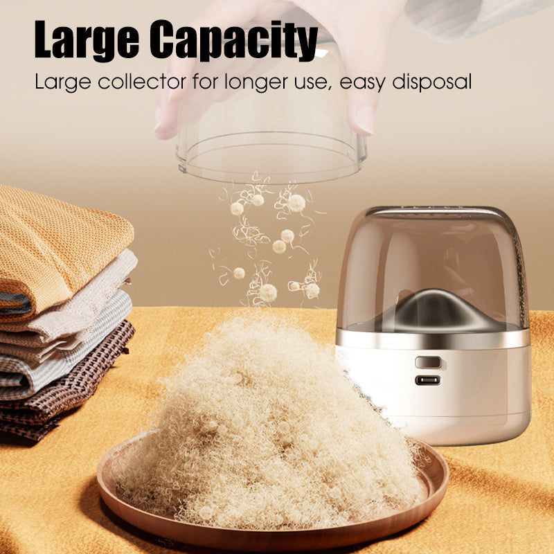 🧶 Portable Rechargeable Fabric Shaver - 3-Speed Settings with LED Light for Sweaters & Upholstery Care 🔋✨