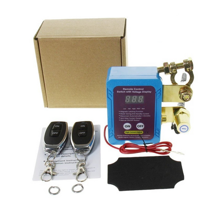 ⚡ Start your car smart! Wireless Battery Disconnect Switch – Anti-theft, energy-saving & super convenient!