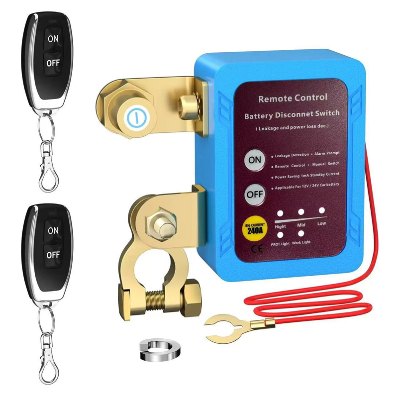 ⚡ Start your car smart! Wireless Battery Disconnect Switch – Anti-theft, energy-saving & super convenient!