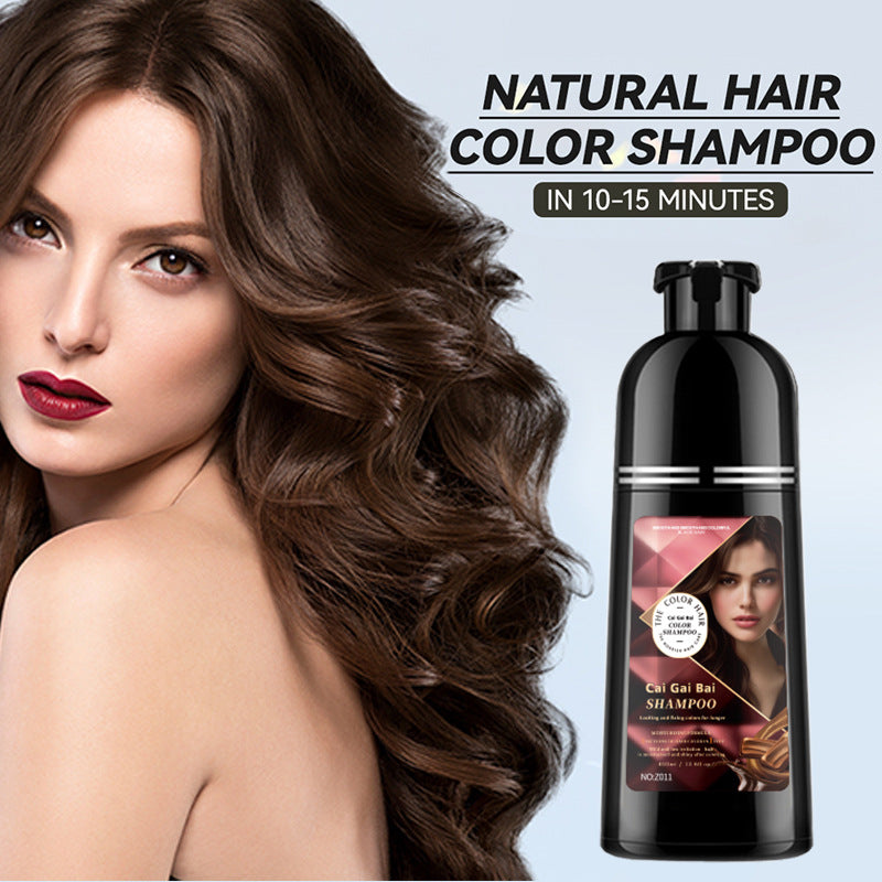 ⏳Time-Limited Special⏰3-in-1 Hair Coloring Shampoo, Plant Extracts for Vibrant Hair