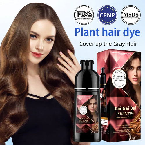 ⏳Time-Limited Special⏰3-in-1 Hair Coloring Shampoo, Plant Extracts for Vibrant Hair